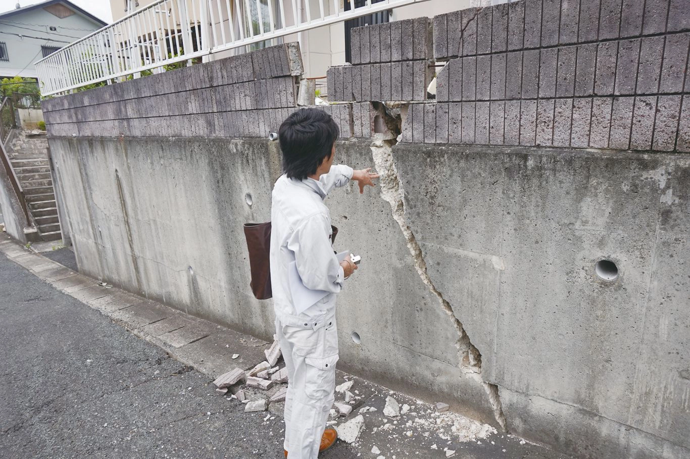 地震被害のイメージ
