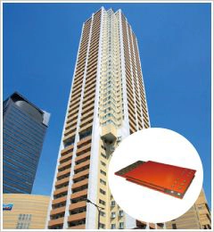 高層ビル用制振ダンパーのイメージ
